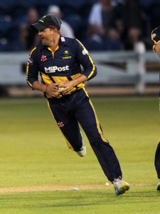 Jacques Rudolph fielding for Glamorgan