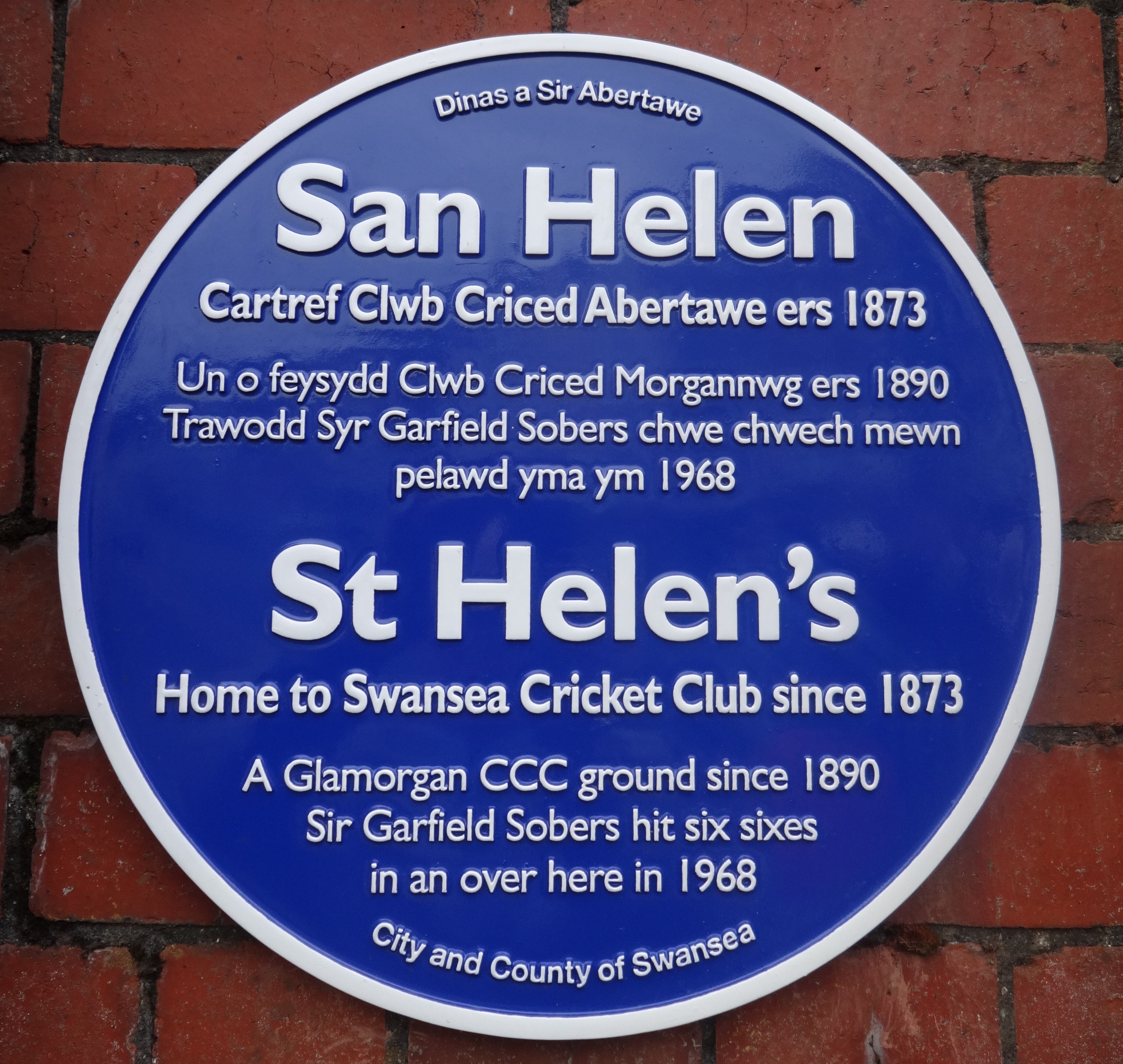 St Helen's Blue Plaque